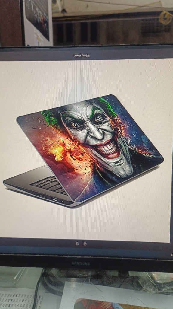 Customized Printed Laptop Skin Sticker Cover (Joker / Graphic Artwork)