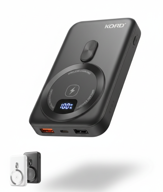KORD KP-6 Opal 10000 mAh 15W Wireless Powerbank